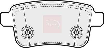 APEC Brake Pad Set, disc brake PAD1932