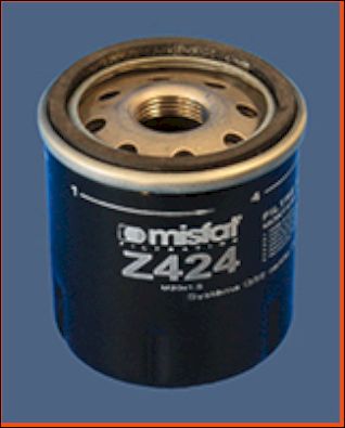 MISFAT Z424 Масляний фільтр 