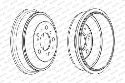 TAMBUR FRANA FERODO FDR329011 2
