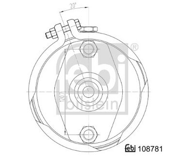 MEMBRANBREMSZYLINDER FEBI BILSTEIN 108781 1
