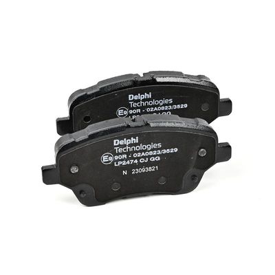BREMSBELAGSATZ SCHEIBENBREMSE DELPHI LP2474 26