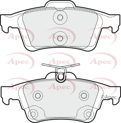 Brake Pad Set APEC PAD1822