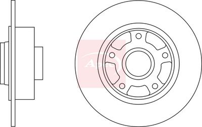 APEC Brake Disc DSK2843