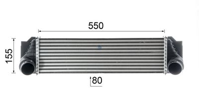 INTERCOOLER COMPRESOR MAHLE CI184000P 11