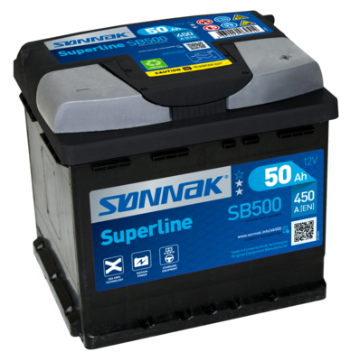 Стартерная аккумуляторная батарея SONNAK SB500 для TOYOTA VIOS