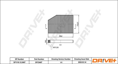 FILTER INNENRAUMLUFT DR!VE+ DP1110120407