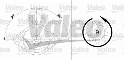 стартер VALEO