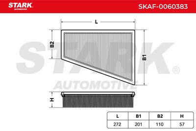 въздушен филтър STARK SKAF-0060383