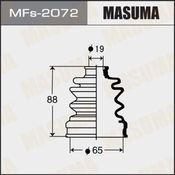 MASUMA MFs-2072 Пыльник шруса  для TOYOTA OPA (Тойота Опа)