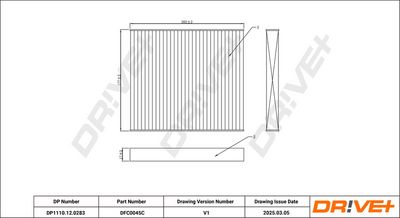 FILTER INNENRAUMLUFT DR!VE+ DP1110120283 1