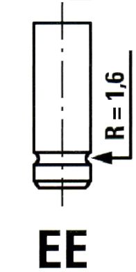 Впускной клапан IPSA VL076400 для ROVER MAESTRO