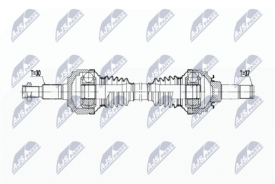 полуоска NTY NPW-WW-222