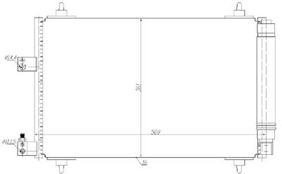 KONDENSATOR KLIMAANLAGE