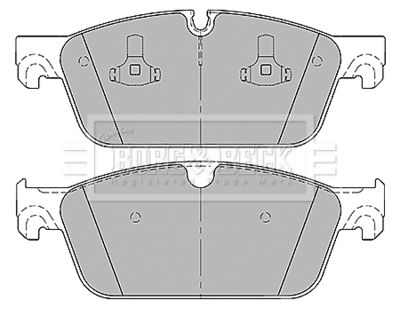 BORG & BECK BBP2438 Тормозные колодки и сигнализаторы  для MERCEDES-BENZ M-CLASS (W166) ML 500 4-matic (166.073)