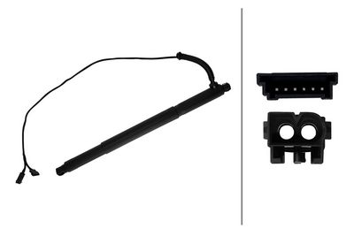 електромотор, заден капак HELLA 6NW 358 425-411