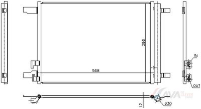 кондензатор, климатизация AVA Clever Choice VN5449D