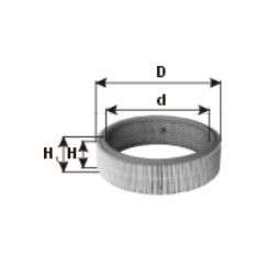 Filtr powietrza PZL FILTERS WA20350