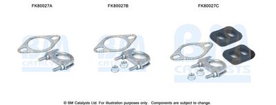 BM CATALYSTS FK80027 Катализатор для OPEL CORSA B (S93) 1.5 TD (F08, F68, M68)