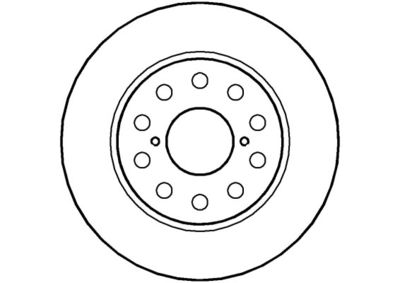 NATIONAL NBD558 Тормозные диски для TOYOTA MR2 II (SW2_) 2.0 16V (SW20_)