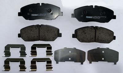 Remblokken set Voor , past: HYUNDAI H350 2.5D 04.15-