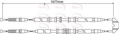 APEC Cable Pull, parking brake CAB1501