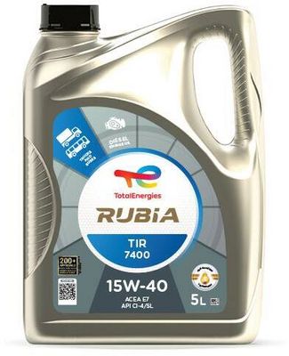 Motorový olej Total Rubia Tir 7400 15W-40 5L