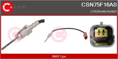 SENZOR TEMPERATURA GAZE EVACUARE