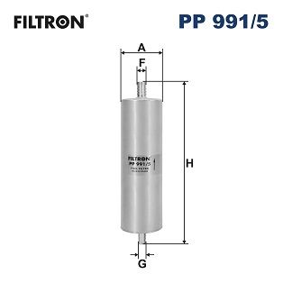 Bränslefilter FILTRON PP 991/5