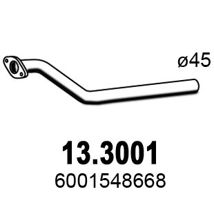 Rura wydechowa ASSO 13.3001