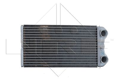 NRF 54300 Радиатор печки  для OPEL VIVARO (Опель Виваро)