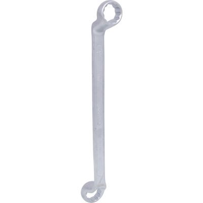 Ks Tools - Kľúč očkový ohnutý s visačkou 19x22mm