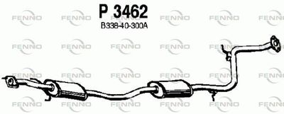 FENNO P3462 Глушитель выхлопных газов  для MAZDA 323 C IV (BG) 1.3 16V