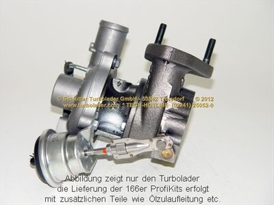 LADER AUFLADUNG SCHLÜTTER TURBOLADER 16600345 5