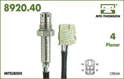 Лямбда-зонд MTE-THOMSON 8920.40.072 для LEXUS SC