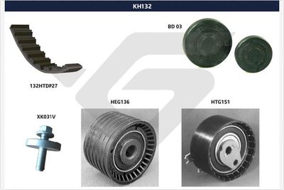 Timing Belt Kit KH 132