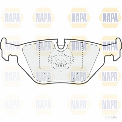 Brake Pad Set NAPA NBP1807
