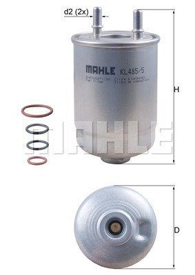 Filtre à carburant 154705143160