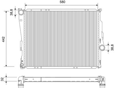 RADIATOR RACIRE MOTOR