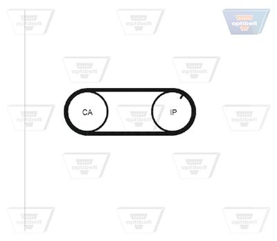 CUREA DE DISTRIBUTIE OPTIBELT ZRK1270 1