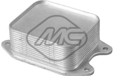 Olejový chladič, motorový olej Metalcaucho 39482