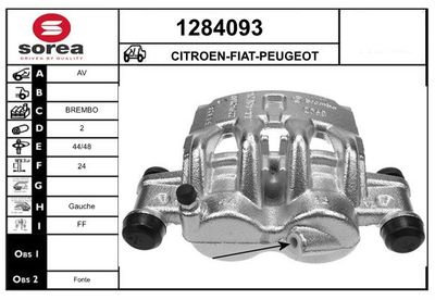 BREMSSATTEL SNRA 1284093
