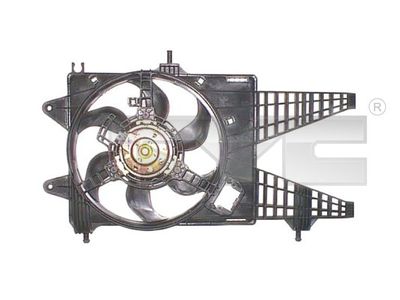 Вентилятор, охлаждение двигателя TYC 809-1015 для LANCIA MUSA