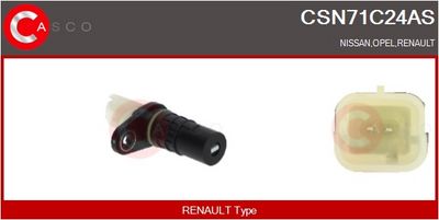 SENZOR IMPULSURI ARBORE COTIT CASCO CSN71C24AS