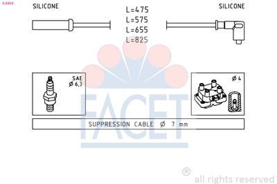 SET CABLAJ APRINDER FACET 48494