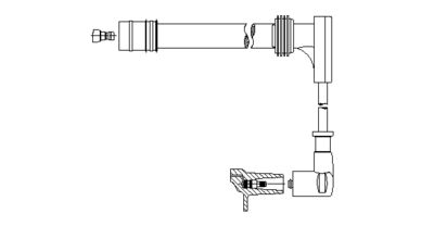 Провод зажигания BREMI 726/45 для FIAT DOBLO