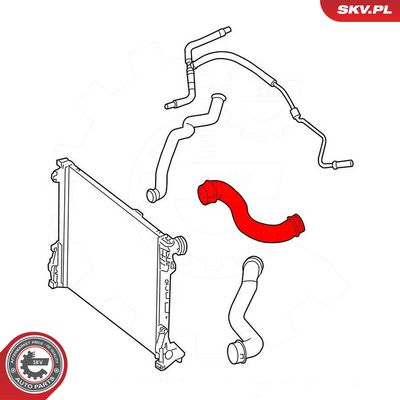 Hadica chladiča ESEN SKV 43SKV618