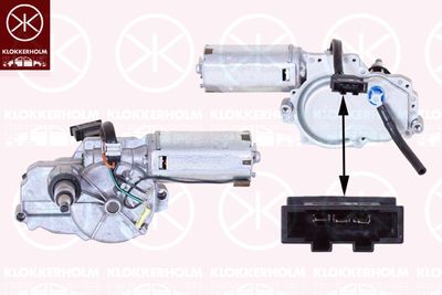 KLOKKERHOLM 95047170 Двигатель стеклоочистителя  для SEAT CORDOBA (Сеат Кордоба)