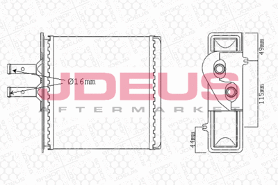 WäRMETAUSCHER INNENRAUMHEIZUNG