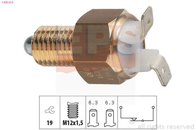 Contacteur de feu de recul EPS — M12x1,5