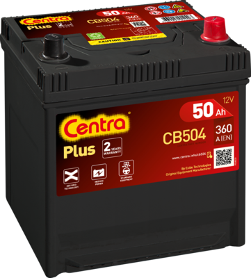 Стартерная аккумуляторная батарея CENTRA CB455 для HONDA N600